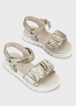 Load image into Gallery viewer, Ruffle Strap Sandal BG