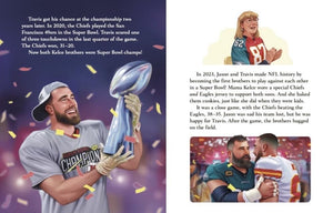 Kelce Brothers: A Little Golden Book Biography