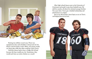 Kelce Brothers: A Little Golden Book Biography