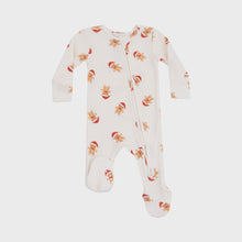 Load image into Gallery viewer, 2 Way Zipper Footie- Gingerbread