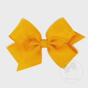 King Organza Overlay Bow