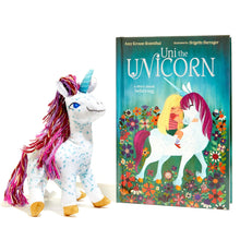 Load image into Gallery viewer, Uni the Unicorn Book &amp; Toy Set