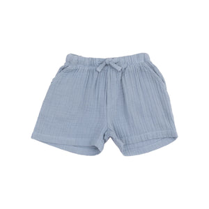 French Stripe Polo Shirt & Muslin Short