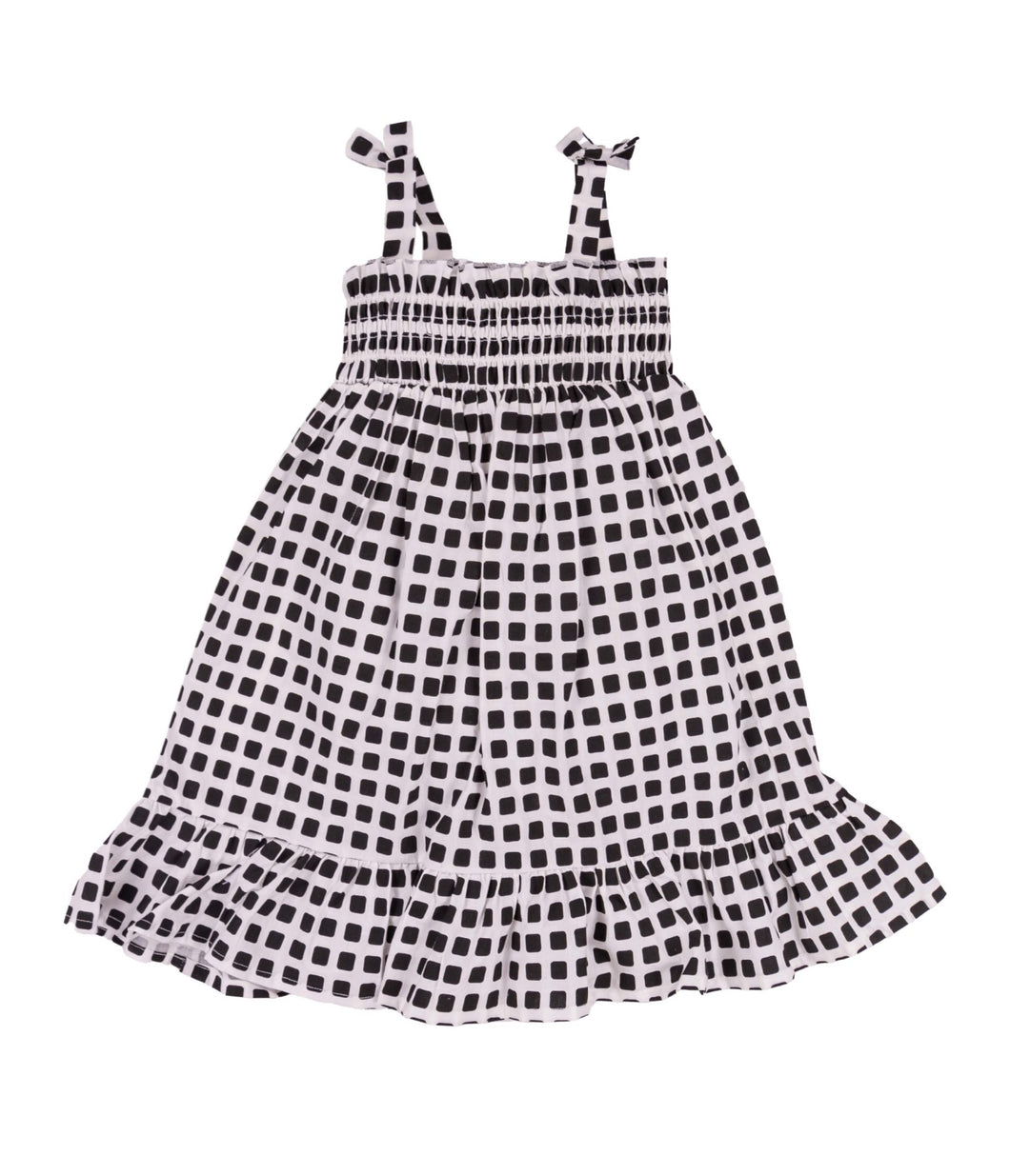 Geo Square Maxi Dress