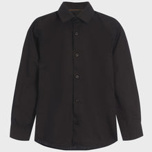 Load image into Gallery viewer, Solid L/S Dress Shirt- Black