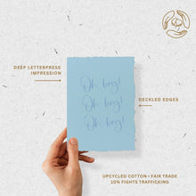 Load image into Gallery viewer, Oh Boy! Greeting Card