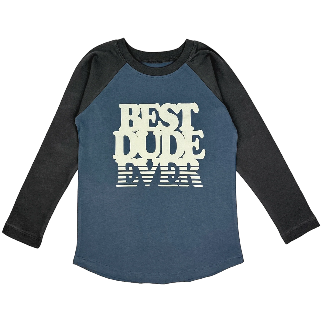 Best Dude Ever L/S Raglan 24