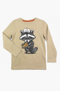 Graphic L/S Tee- Trash Panda