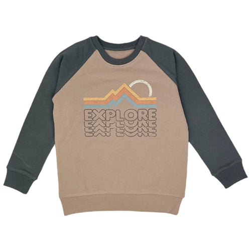 Explore Raglan Sweatshirt