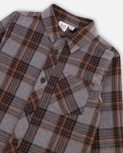 Smoky Woods Flannel Plaid Shirt