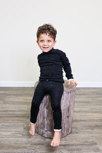 Flecked Turtleneck 2PC Set