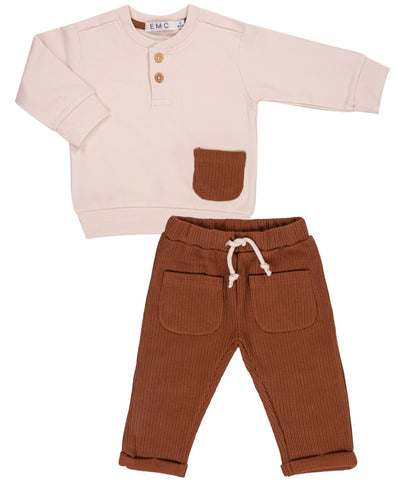 Sweat Knit Mix 2Pc Set