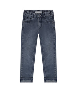 Slim Fit Dark Denim Pant