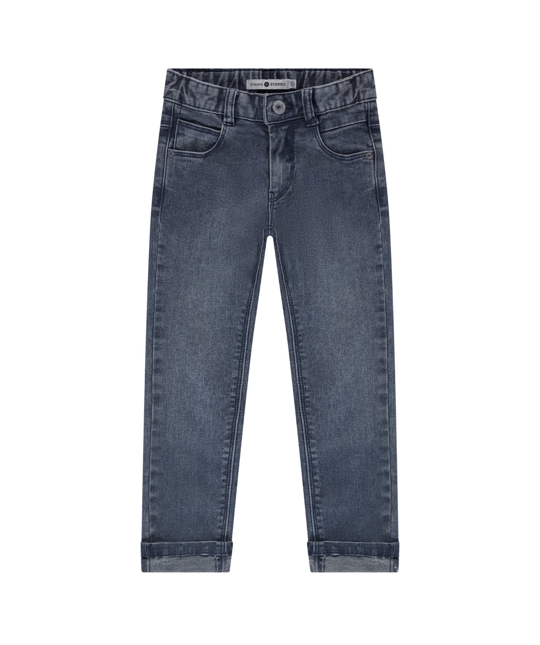 Slim Fit Dark Denim Pant