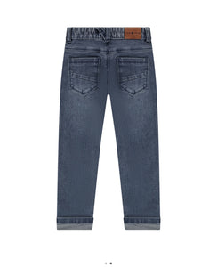 Slim Fit Dark Denim Pant
