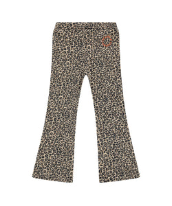 Cheetah Print Flared Pant