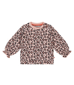 Leopard Printed Sweatshirt