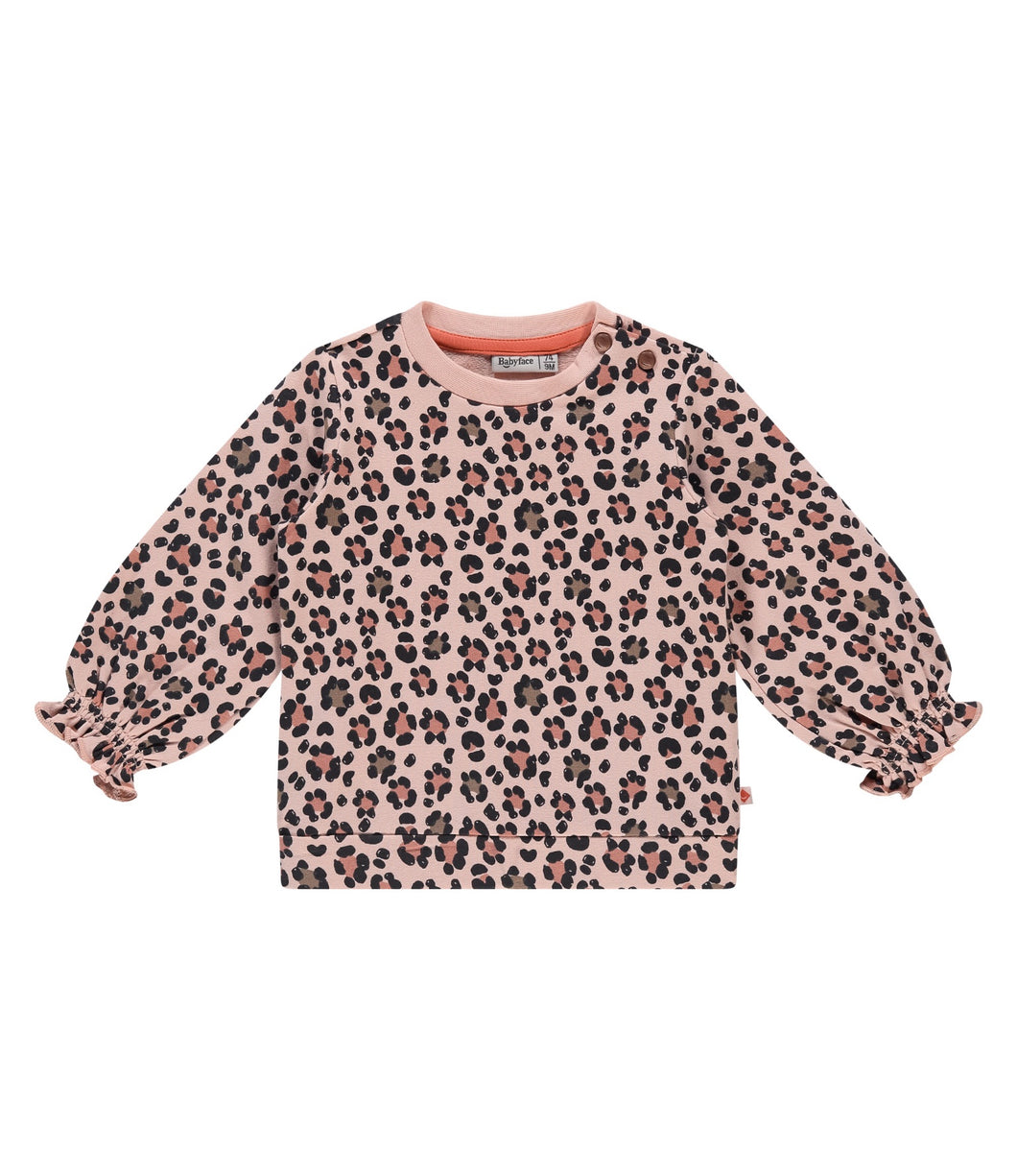 Leopard Printed Sweatshirt