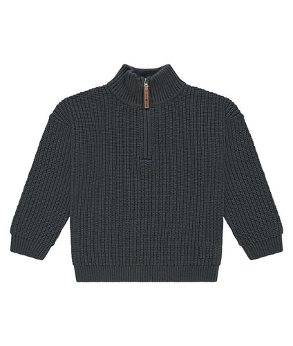 Chunky 1/4 Zip Pullover Sweater