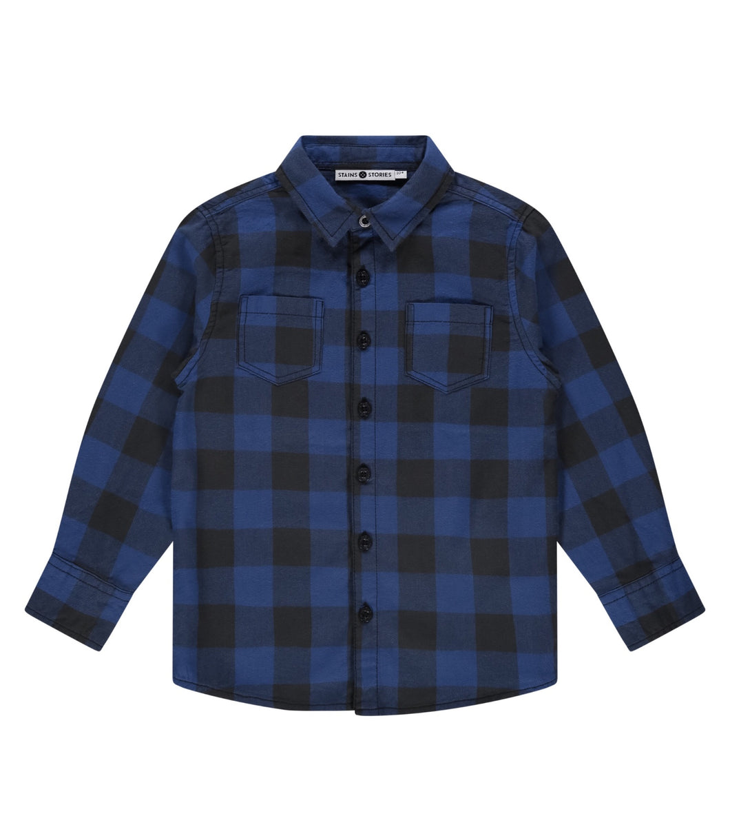 Grid Plaid L/S Shirt