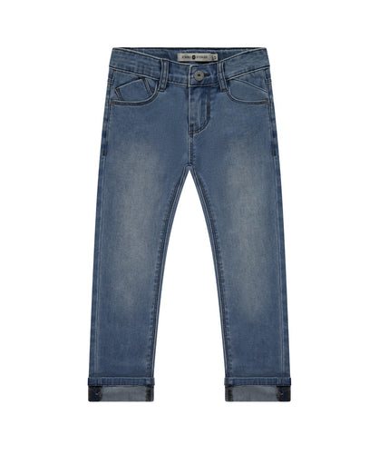 Slim Soft Jean- Medium Blue Denim