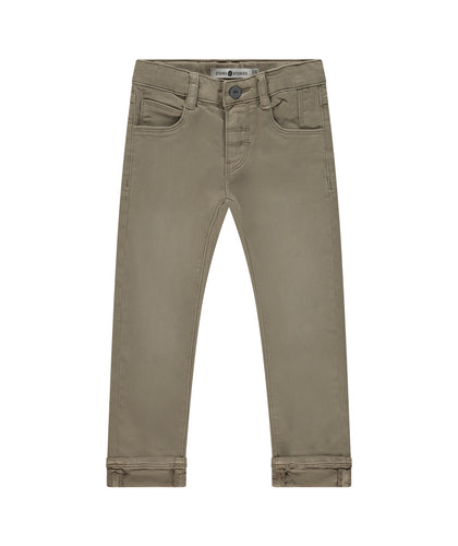 Dyed Denim Pant- Desert