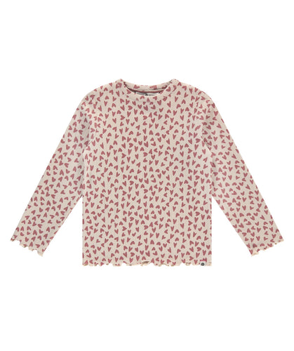 Lettuce Hem Printed L/S Tee
