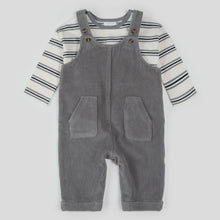 Load image into Gallery viewer, Corduroy Overall + Top Set