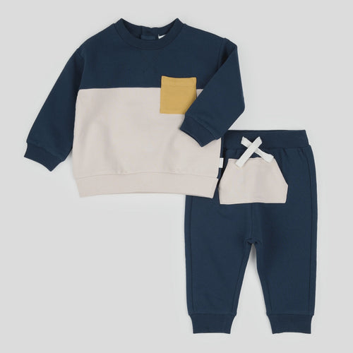 Colorblock Jogging Set