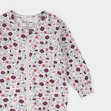 Load image into Gallery viewer, Floral L/S Footed Sleeper