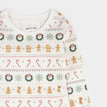 Load image into Gallery viewer, Christmas Icon Waffle L/S PJ Set