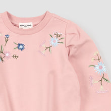 Load image into Gallery viewer, Floral Embroidered Sweatshirt