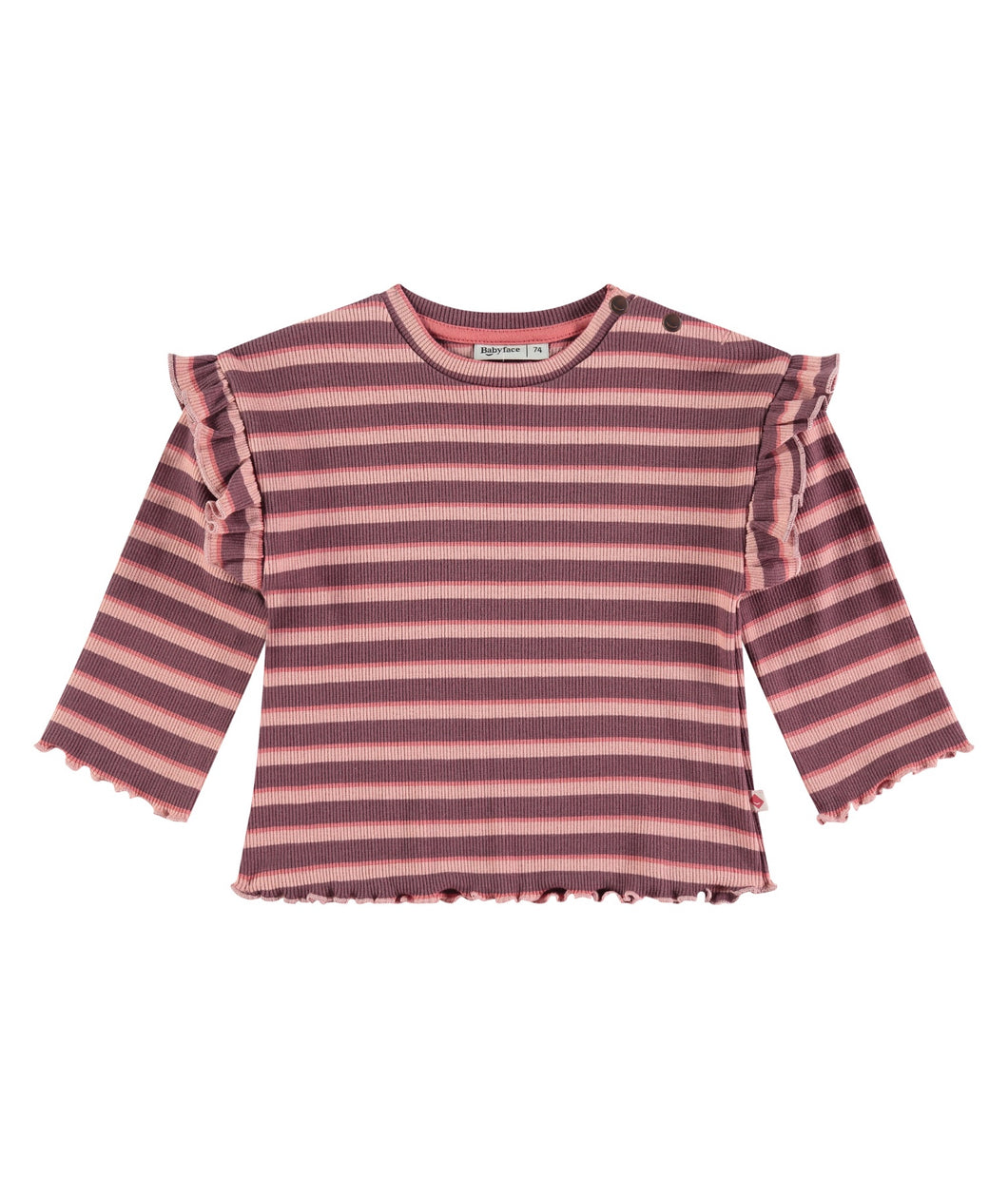 Ribbed Stripe L/S Tee & Legging Set