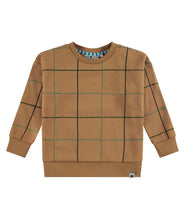 Load image into Gallery viewer, Autumn Grid Crewneck Sweatshirt