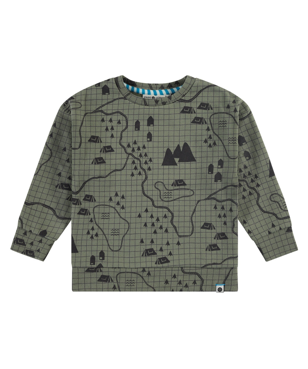 Camp Map Crewneck Sweatshirt