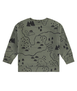 Camp Map Crewneck Sweatshirt