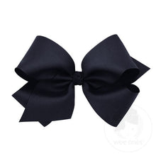 Load image into Gallery viewer, King Grosgrain Bow-Black