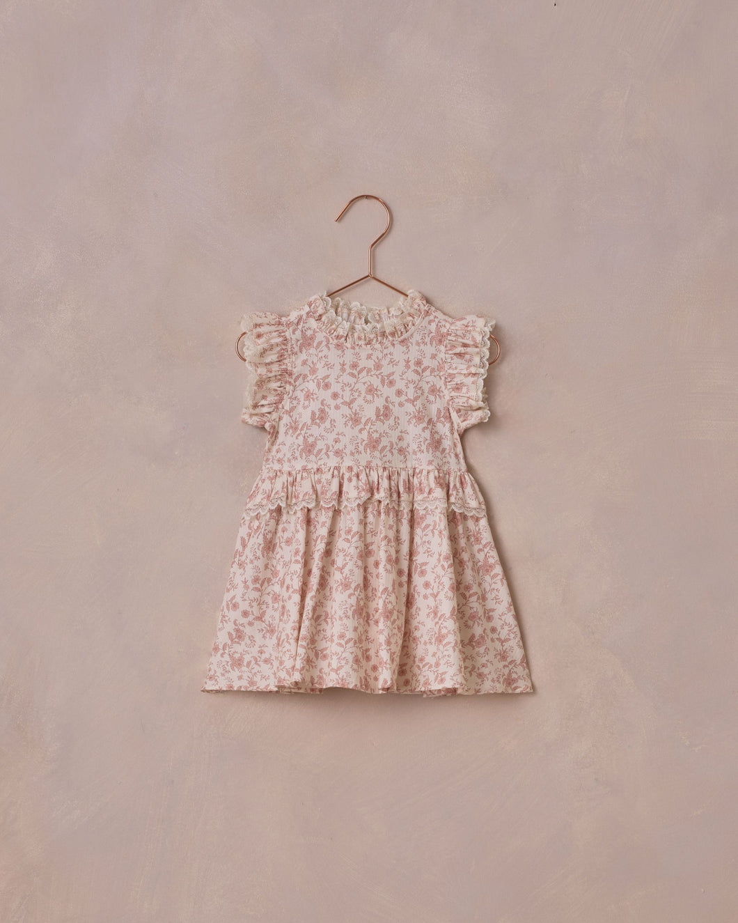 Alice Dress- Pink Toile