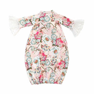 Mums & Roses Gown