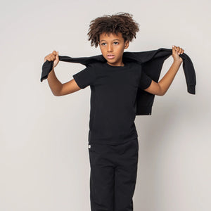 Miles Basics T-Shirt- Pure Black