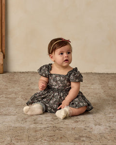 Margot Romper- Holiday Meadow