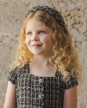 Load image into Gallery viewer, Padded Headband- Black Tweed