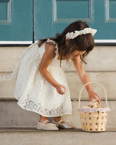 Mara Dress- Embroidered Daisy