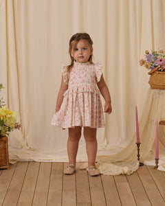 Alice Dress- Pink Toile