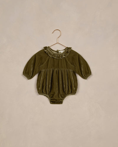 Adeline Romper- Olive