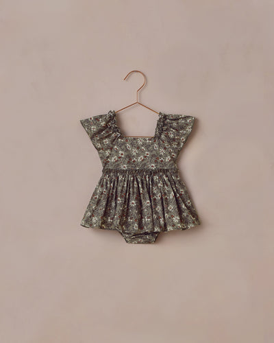Margot Romper- Holiday Meadow