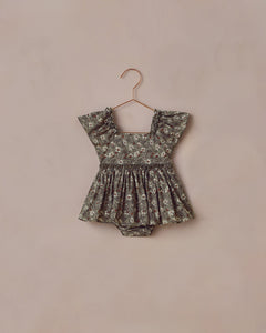 Margot Romper- Holiday Meadow