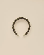 Load image into Gallery viewer, Velvet Braided Headband-Olive