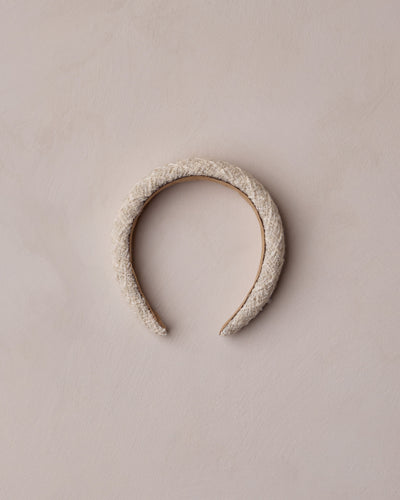 Padded Headband- Ecru
