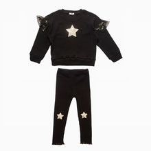 Load image into Gallery viewer, Star Sweatshirt Legging Set